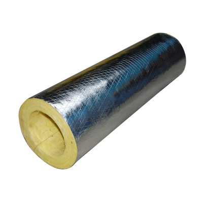 64kg/M3 Glasswool Pipe for Pipe Heat Insulation